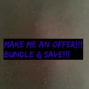 Make me an offer or bundle and save!!!💜🤩